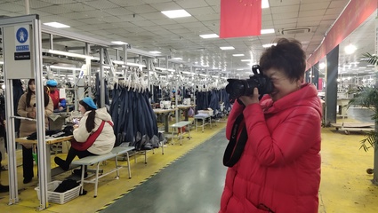 東錦服飾公司迎來界首市大美采風團，共話銷售業務新圖景